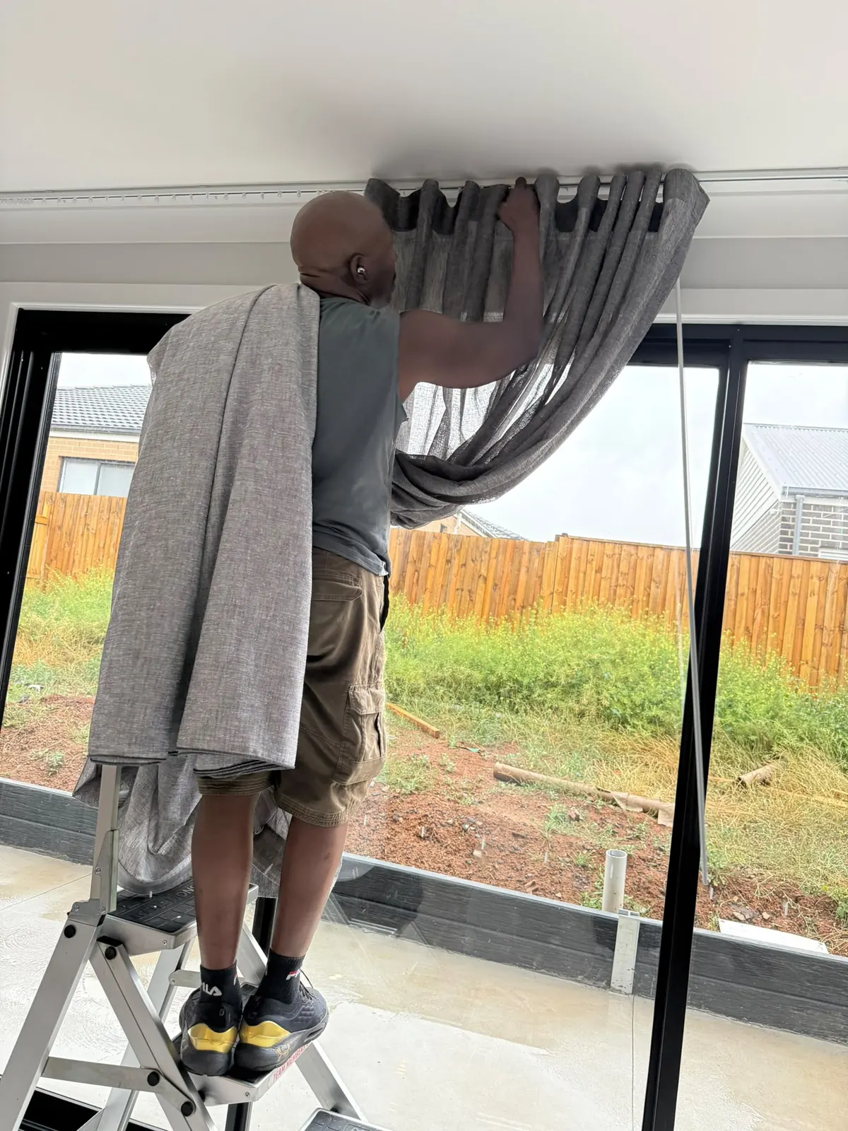 Installing a window treatment
